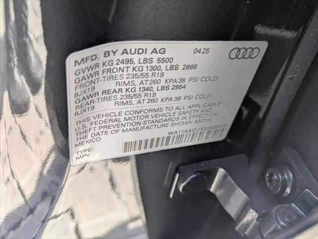 2025 Audi Q5 Premium TFSI quattro S tronic