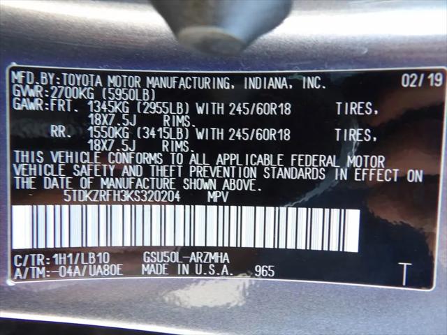 2019 Toyota Highlander XLE