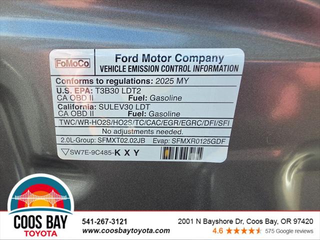 2025 Ford Escape Platinum