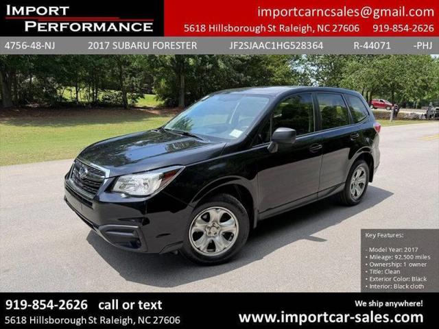 2017 Subaru Forester 2.5i for sale in Raleigh, NC