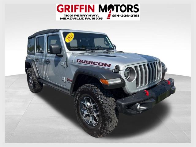 2022 Jeep Wrangler Unlimited Rubicon 4x4 2022 Jeep Wrangler Unlimited Rubicon 4x4