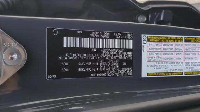 2026 Toyota 4Runner TRD Off Road Premium