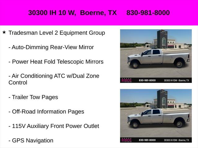 2025 Ram 3500 Tradesman Crew Cab 4x4 8' Box
