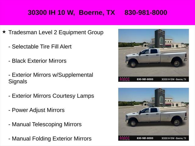 2025 Ram 3500 Tradesman Crew Cab 4x4 8' Box