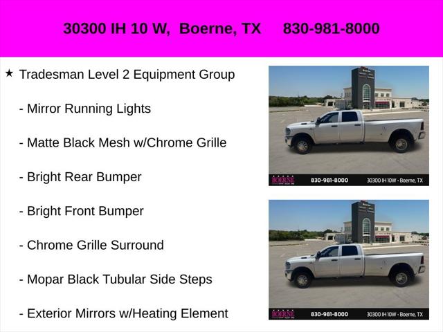 2025 Ram 3500 Tradesman Crew Cab 4x4 8' Box