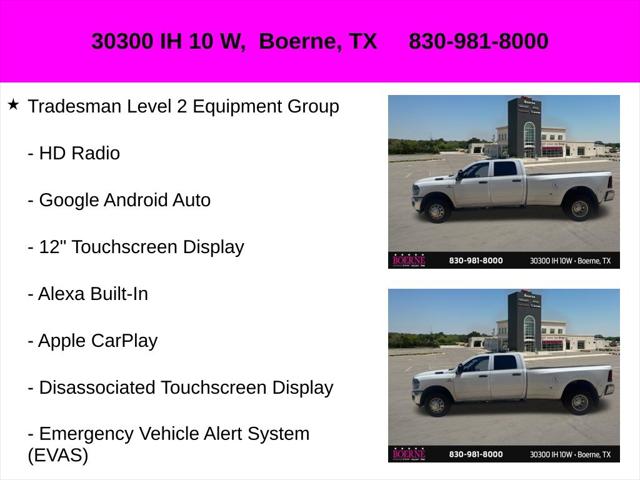 2025 Ram 3500 Tradesman Crew Cab 4x4 8' Box