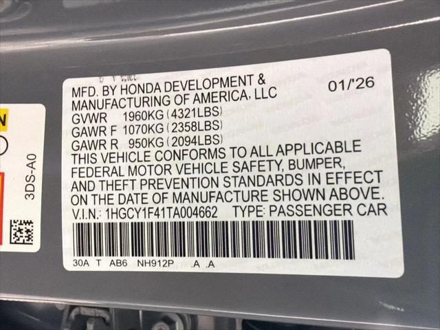 2026 Honda Accord Sedan SE
