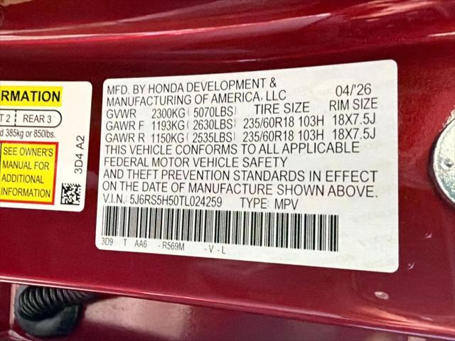 2026 Honda CR-V Hybrid 2WD Sport