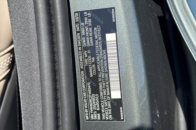 2026 Volvo XC60 Plug-In Hybrid Plus, T8 AWD Electric/Gasoline, Dark