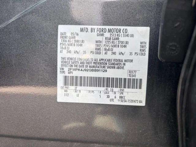 2016 Ford Edge SEL