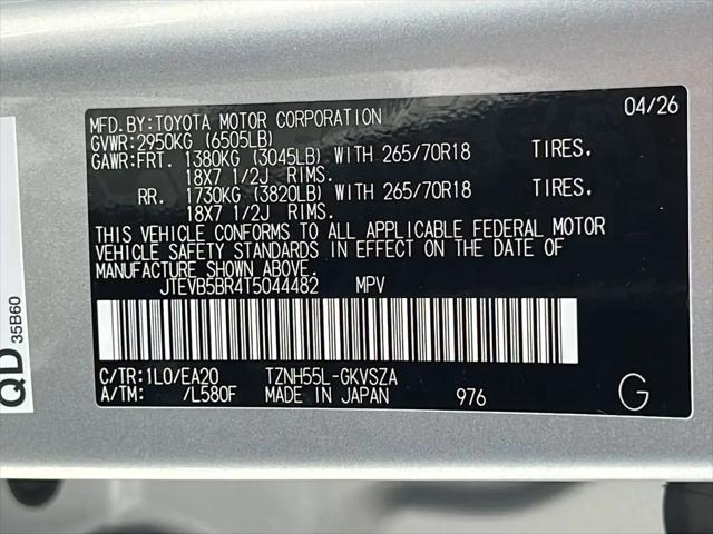2026 Toyota 4Runner TRD Off Road Premium
