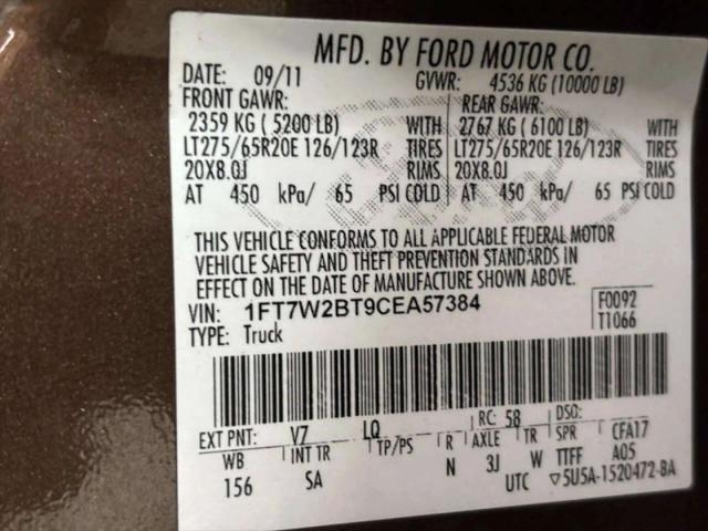 2012 Ford F-250 Lariat