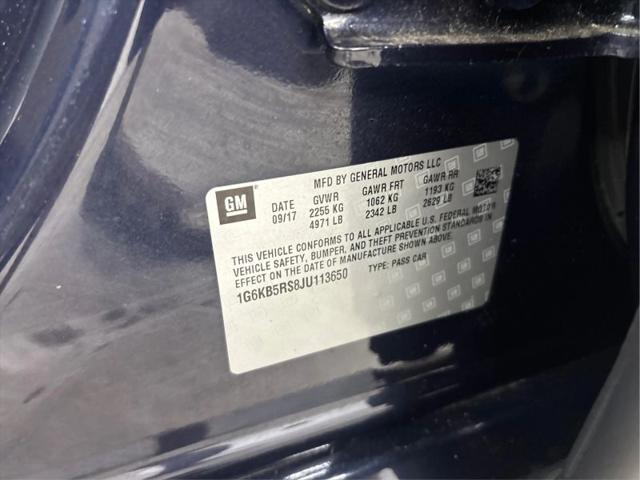 2018 Cadillac CT6 Standard