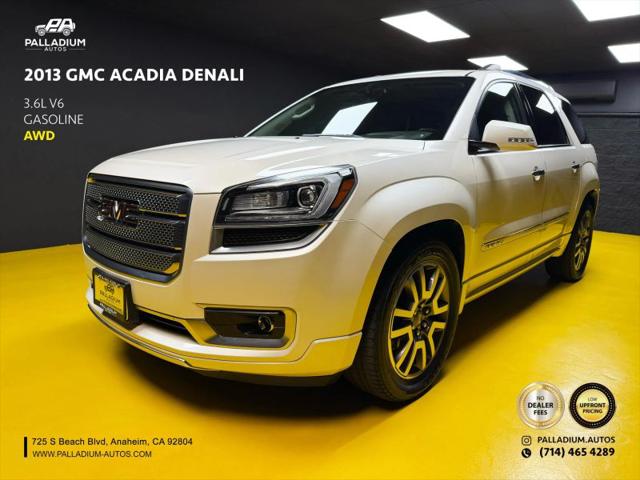 2013 GMC Acadia Denali for sale in Anaheim, CA