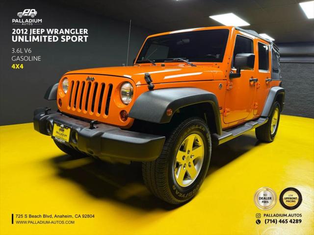 2012 Jeep Wrangler Unlimited Sport for sale in Anaheim, CA