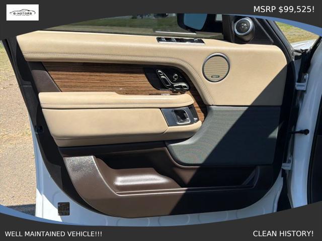 2019 Land Rover Range Rover 3.0L V6 Supercharged HSE