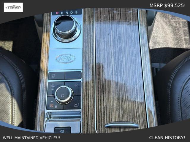2019 Land Rover Range Rover 3.0L V6 Supercharged HSE
