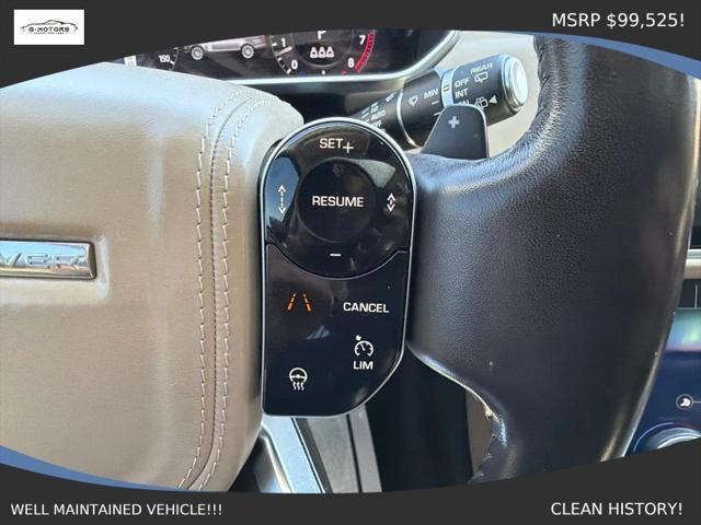 2019 Land Rover Range Rover 3.0L V6 Supercharged HSE