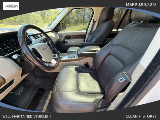 2019 Land Rover Range Rover 3.0L V6 Supercharged HSE