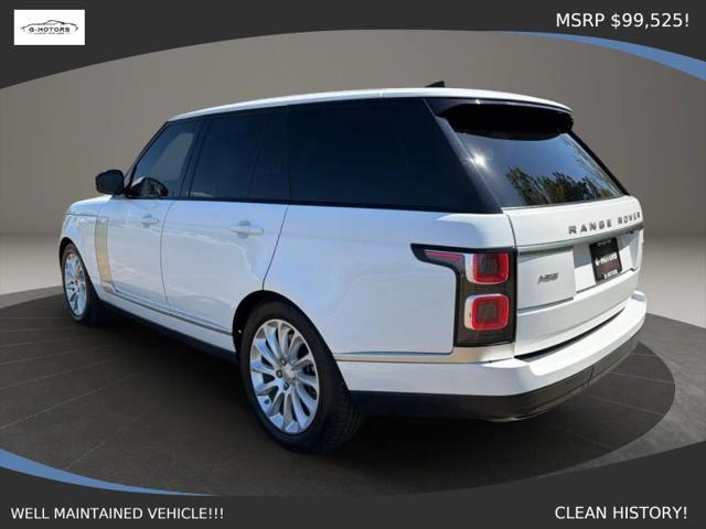 2019 Land Rover Range Rover 3.0L V6 Supercharged HSE