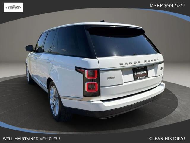 2019 Land Rover Range Rover 3.0L V6 Supercharged HSE