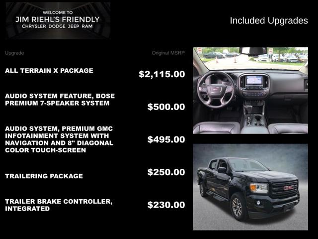2019 GMC Canyon All Terrain w/Leather