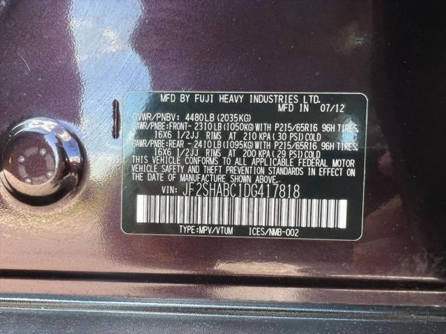 2013 Subaru Forester 2.5X