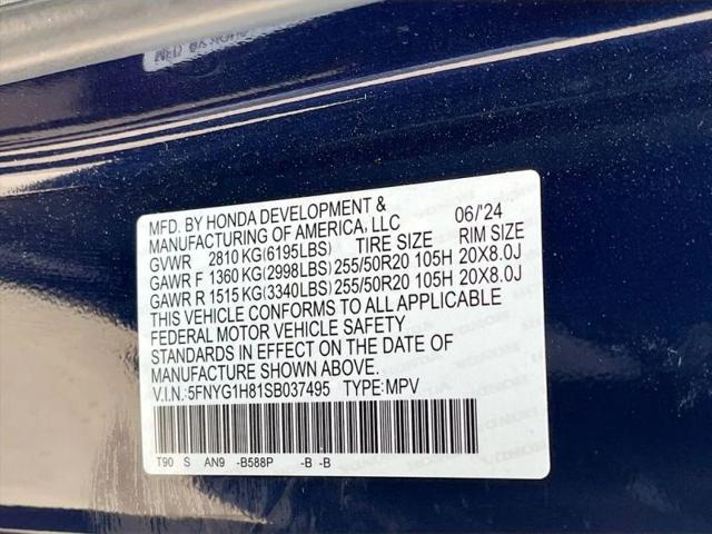 2025 Honda Pilot Elite