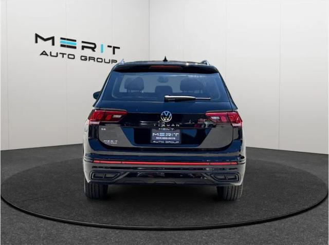 2022 Volkswagen Tiguan 2.0T SE R-Line Black