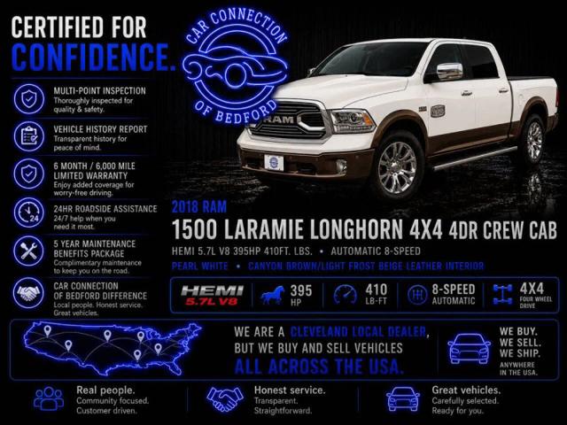 2018 Ram 1500 Longhorn Crew Cab 4x4 5'7" Box