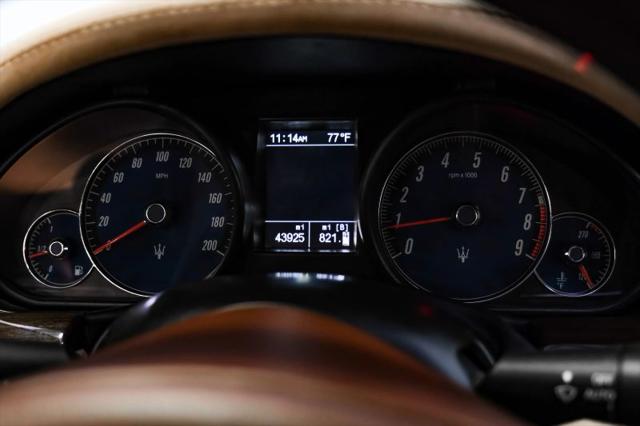 2013 Maserati GranTurismo Sport