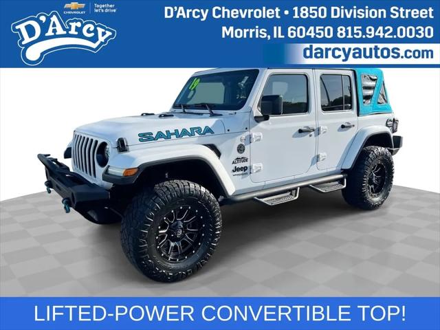 2019 Jeep Wrangler Unlimited Sahara Altitude 4x4 for sale in Morris, IL