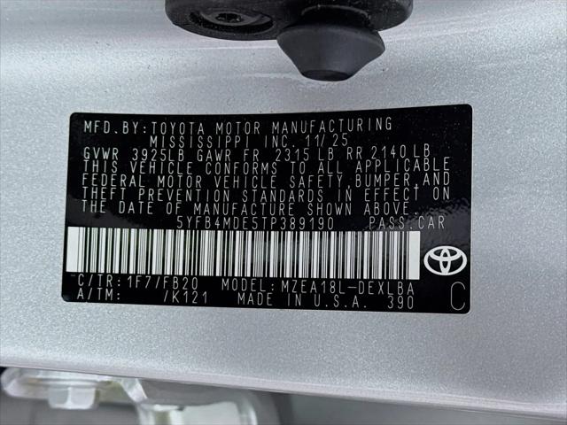 2026 Toyota Corolla LE