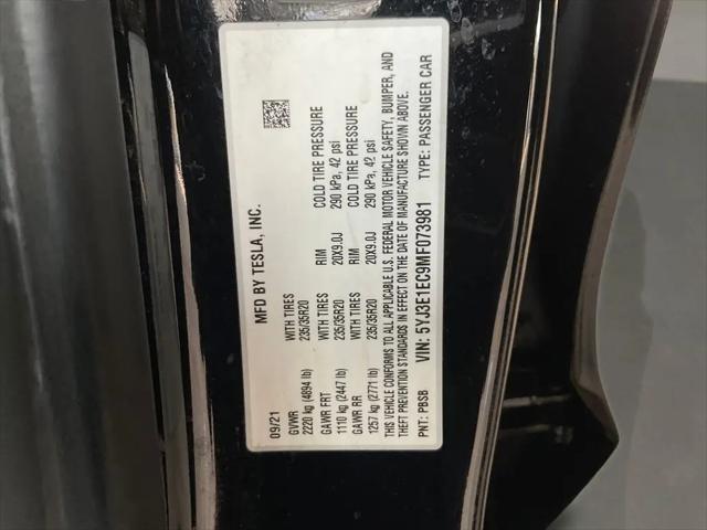 2021 Tesla Model 3 Performance Dual Motor All-Wheel Drive