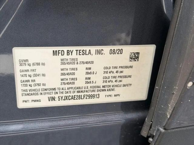 2020 Tesla Model X Long Range Dual Motor All-Wheel Drive