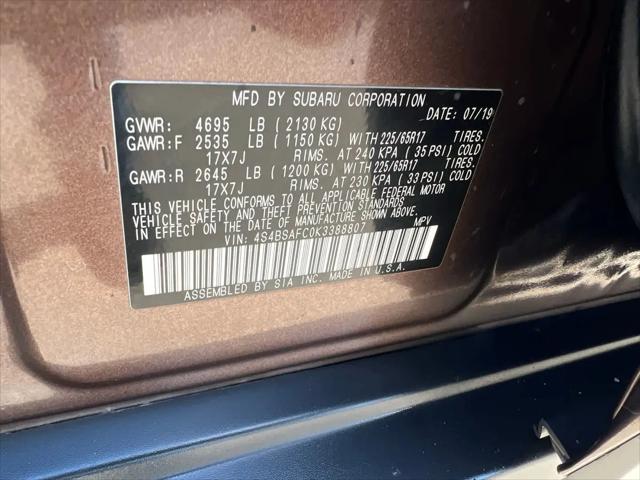2019 Subaru Outback 2.5i Premium