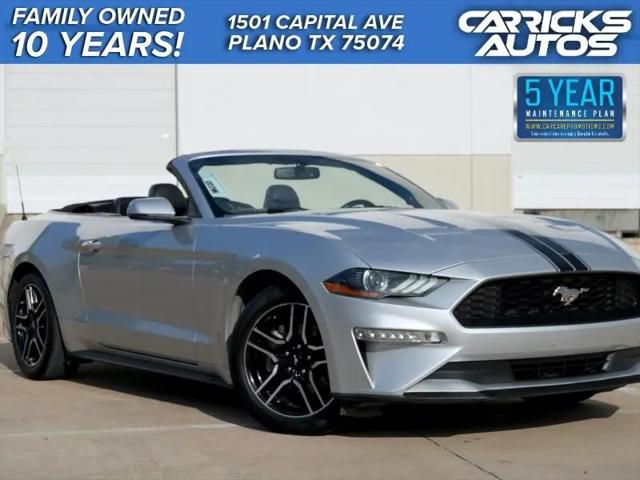 2019 Ford Mustang EcoBoost Premium for sale in Plano, TX