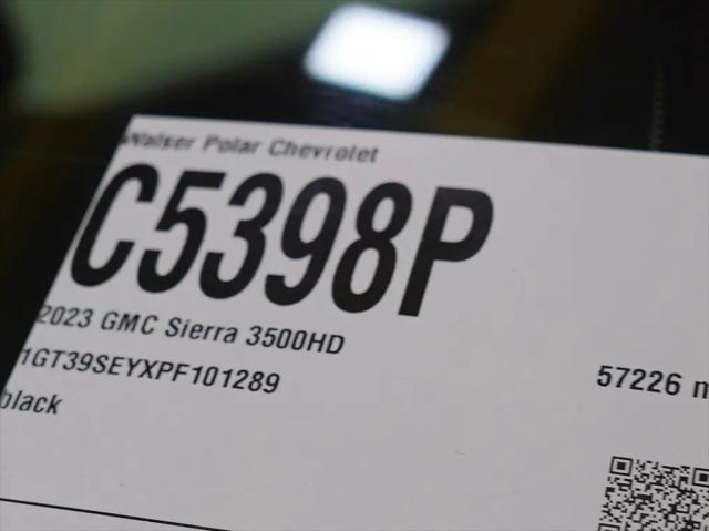 2023 GMC Sierra 3500HD Pro