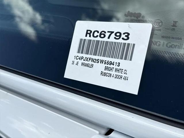 2025 Jeep Wrangler 4-Door Rubicon 4x4