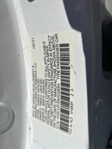 2021 Honda Accord Sport 2.0T