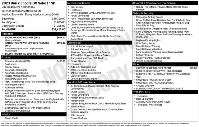 2023 Buick Encore GX Select AWD