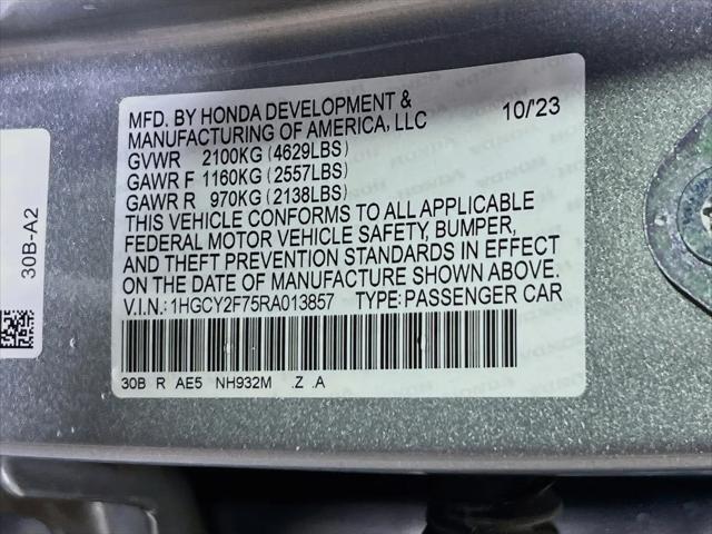 2024 Honda Accord Hybrid Sport-L