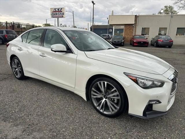 2021 INFINITI Q50 SENSORY AWD for sale in Detroit, MI