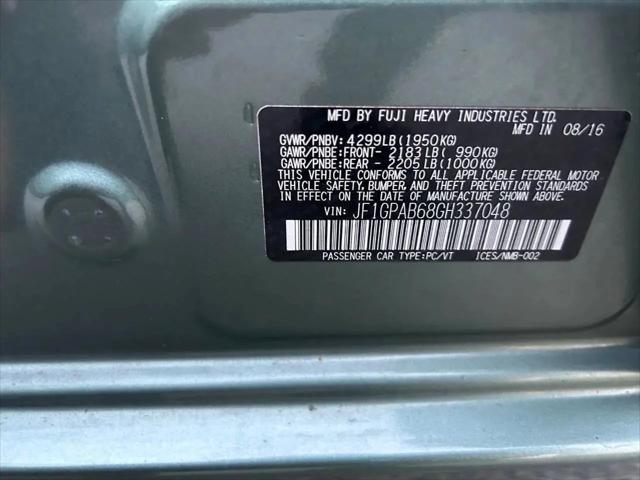 2016 Subaru Impreza 2.0i Premium