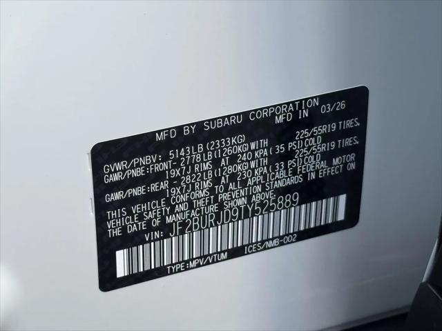 2026 Subaru Outback Touring XT