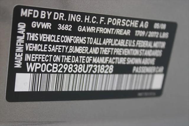 2008 Porsche Boxster S