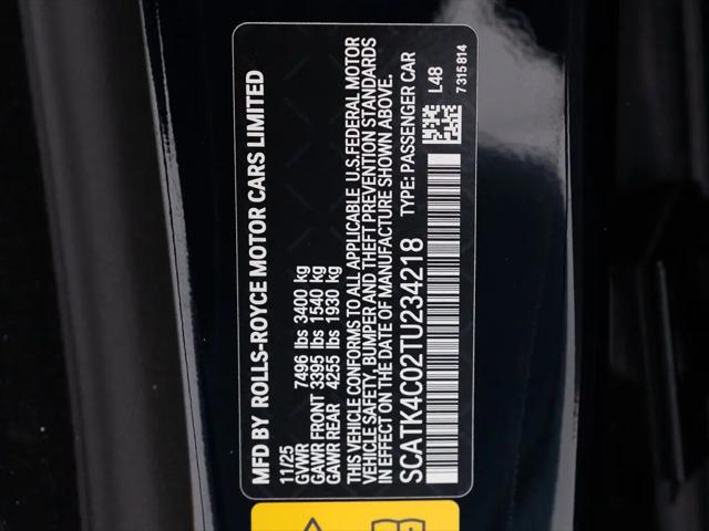 2026 Rolls-Royce CT Black Badge
