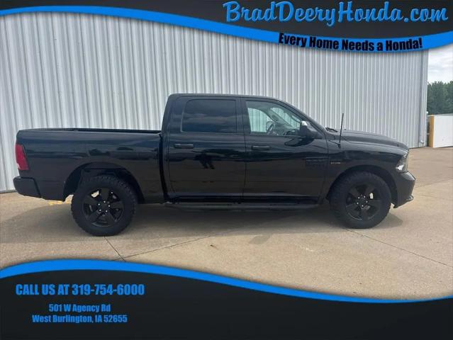 2017 Ram 1500 Express Crew Cab 4x4 5'7" Box for sale in West Burlington, IA
