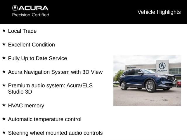 2023 Acura MDX Advance Package