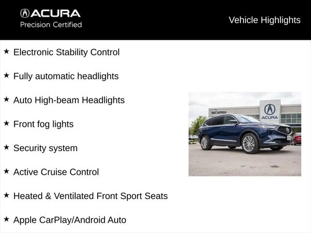 2023 Acura MDX Advance Package